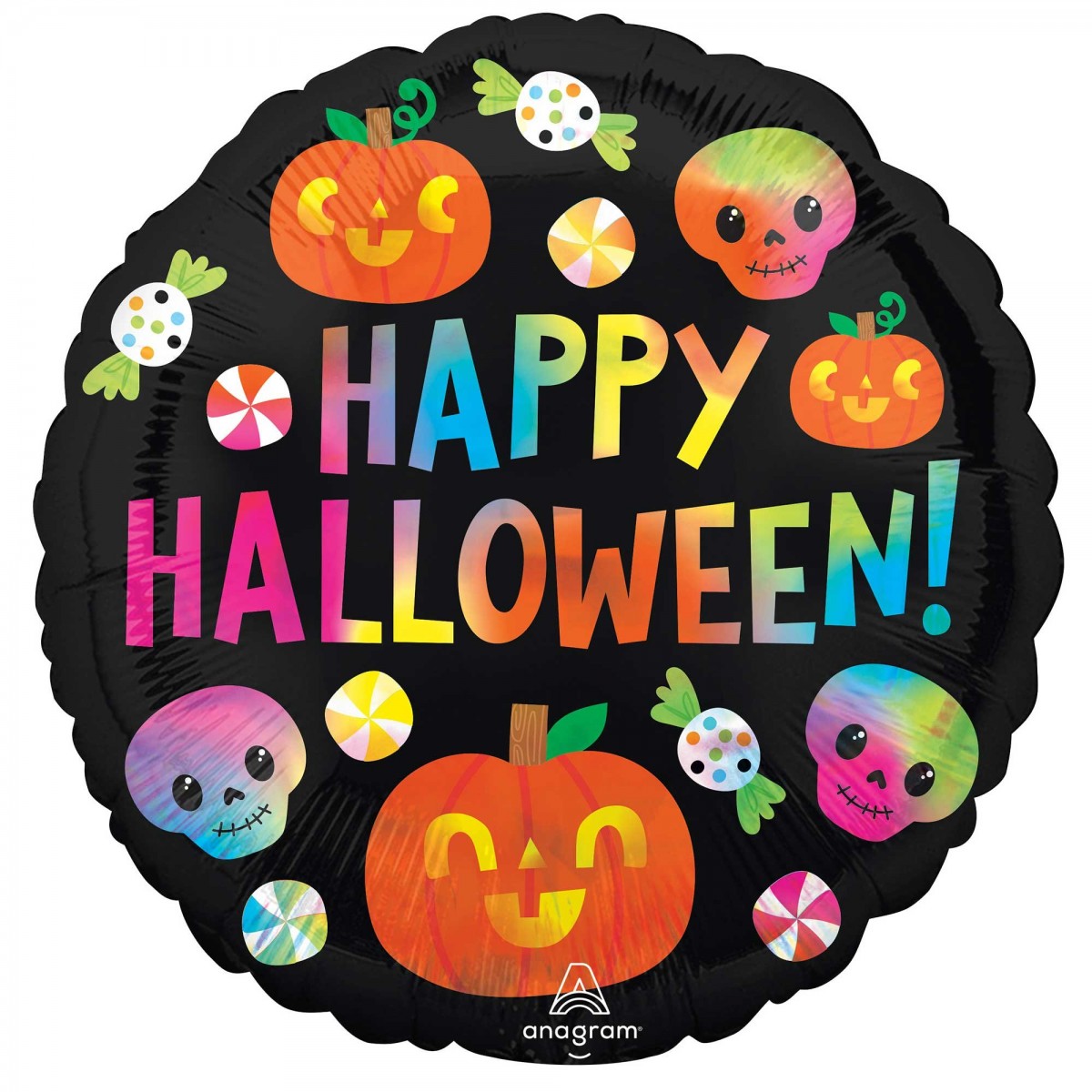 Happy Halloween! Cuties Round Foil Balloon 45cm