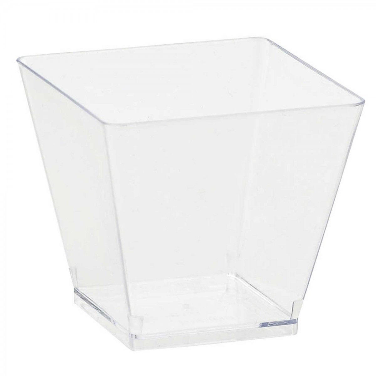 Clear Mini Catering Cocktail Cubes Plastic Cups, Mini Catering Cocktail Cubes Plastic Cups, Cocktail Cubes Plastic Cups