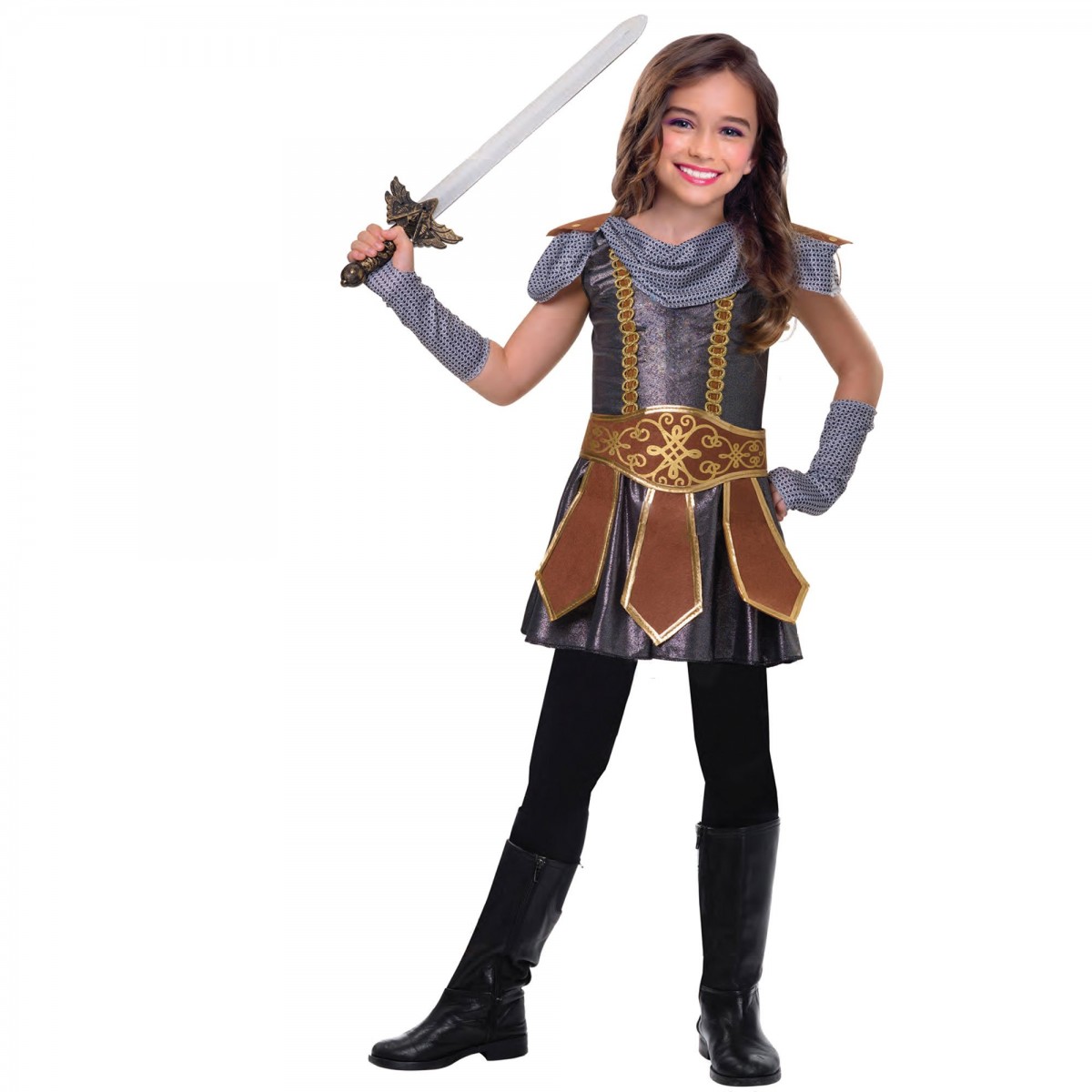 Warrior Cutie Girl's Costume 5-6 Years