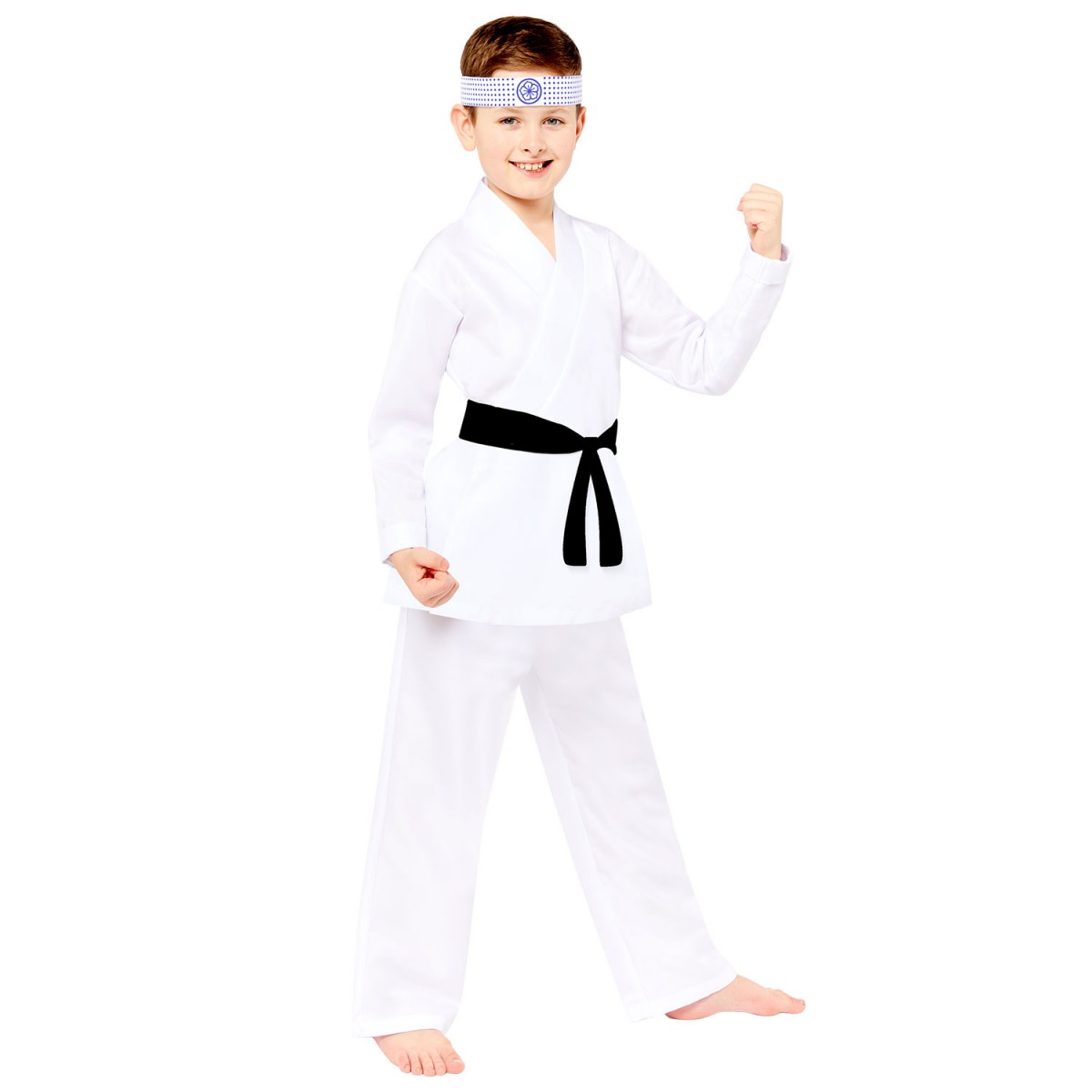 Miyagi De Karate Unisex Kid's Costume 4-6 Years