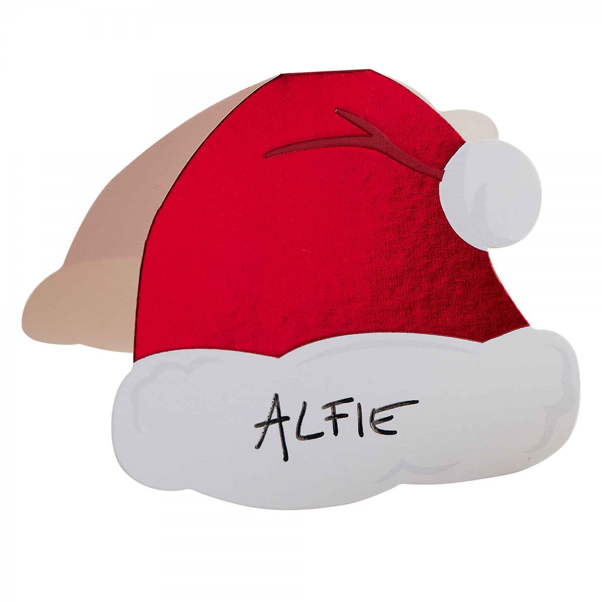 Christmas Silly Santa Place Cards