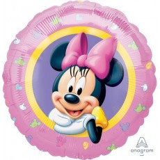 Minnie Mouse Std HX Round Foil Balloon 45cm