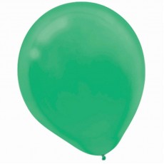 Festive Green Teardrop Latex Balloons 30cm 15 pk