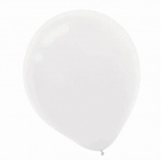 Teardrop White Latex Balloons 30cm Pack of 15