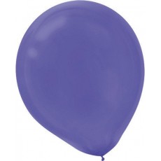 New Purple Teardrop Latex Balloons 12cm 50 pk