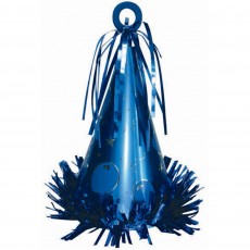 Blue Party Hat Balloon Weight 170g