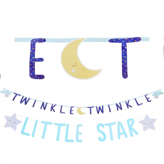 Twinkle Little Star Letter Banners 2 pk