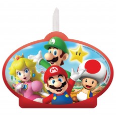 Super Mario Party Supplies - Candle