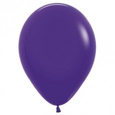 Fashion Purple Violet Teardrop Latex Balloons 12cm 50 pk