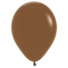 Brown Party Decorations - Latex Balloons Fashion Coffee Brown 12cm