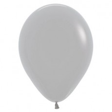 Grey Party Decorations - Latex Balloons Fashion Grey 12cm