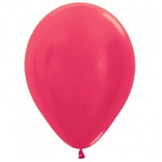 Magenta Metallic Fuchsia  Latex Balloons