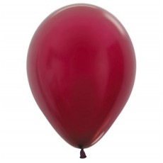 State of Origin Metallic Burgundy  Latex Balloons