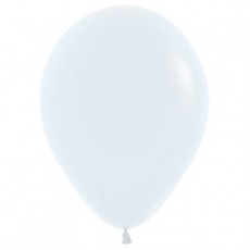 White Fashion  Latex Balloons