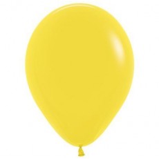 Yellow Fashion  Latex Balloons