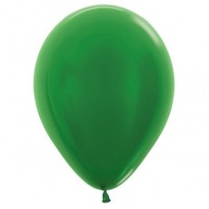 St Patrick's day Metallic Green  Latex Balloons