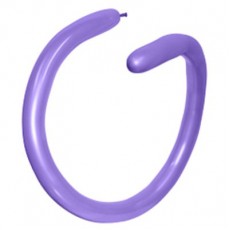 Lilac Party Decorations - Modelling Latex Balloons Fashion Lilac 100pk