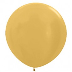 Gold Metallic  Latex Balloons