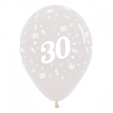 30th Birthday Latex Balloons