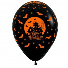 Halloween Party Supplies - Latex Balloons - Halloween Night Manor