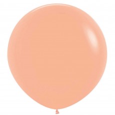 Fashion Peach Blush Latex Balloons 60cm 3 pk