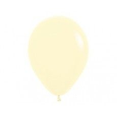 Yellow Pastel Matte  Latex Balloons