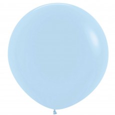 Blue Pastel Matte  Latex Balloons