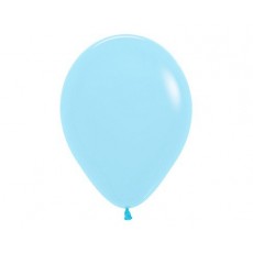 State of Origin Pastel Matte Blue  Latex Balloons