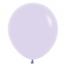 Pastel Matte Lilac Latex Balloons 45cm 6 pk