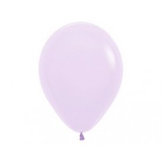 Lilac Party Decorations - Latex Balloons Pastel Matte Lilac 30cm 100pk