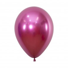 Magenta Metallic Reflex Fuchsia  Latex Balloons