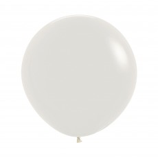 Ivory Pastel Dusk Cream  Latex Balloons