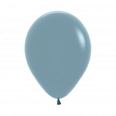 Blue Pastel Dusk  Latex Balloons