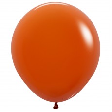 Orange Fashion Sunset  Latex Balloons