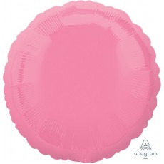 Pink Bright Bubble Gum  Foil Balloon