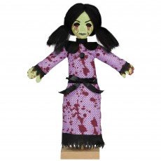 Halloween Party Supplies - Misc Decorations - Creepy Girl Mini Prop