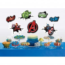 Avengers Party Decorations - Wall Decoration Powers Unite