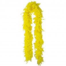 Yellow Party Supplies - Feather Boa