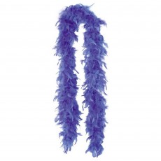 Blue Party Supplies - Feather Boa Blue