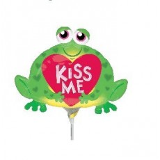 Kiss Me Mini Toad Shaped Balloon