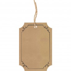 Kraft Party Supplies - Paper Tags