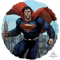 Superman Party Decorations - Foil Balloon Standard HX Man of Steel
