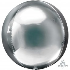 New Year Silver  Shaped Balloon