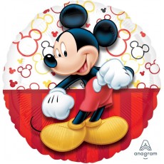 Mickey Mouse Round Foil Balloon 45cm