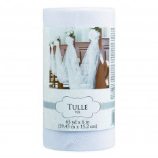 White Party Decorations - Tulle Spool