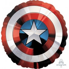 Avengers Shield Round Foil Balloon 71cm