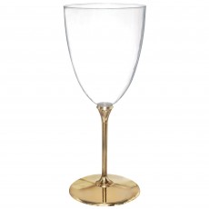 Clear Party Supplies - Plastic Glasses Premium Wine Glasses