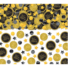 Gold Happy Birthday Value Pack Confetti 70g