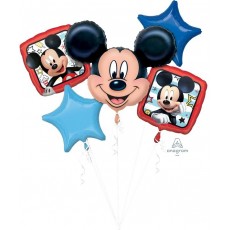 Mickey Mouse Roadster Racers Bouquet Foil Balloons 5 pk
