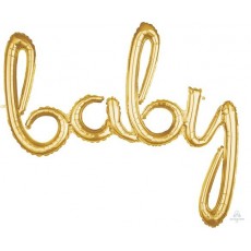 Baby Shower - General Gold  Foil Balloon